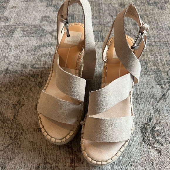Dolce Vita Shoes - Women's Beige Wedges